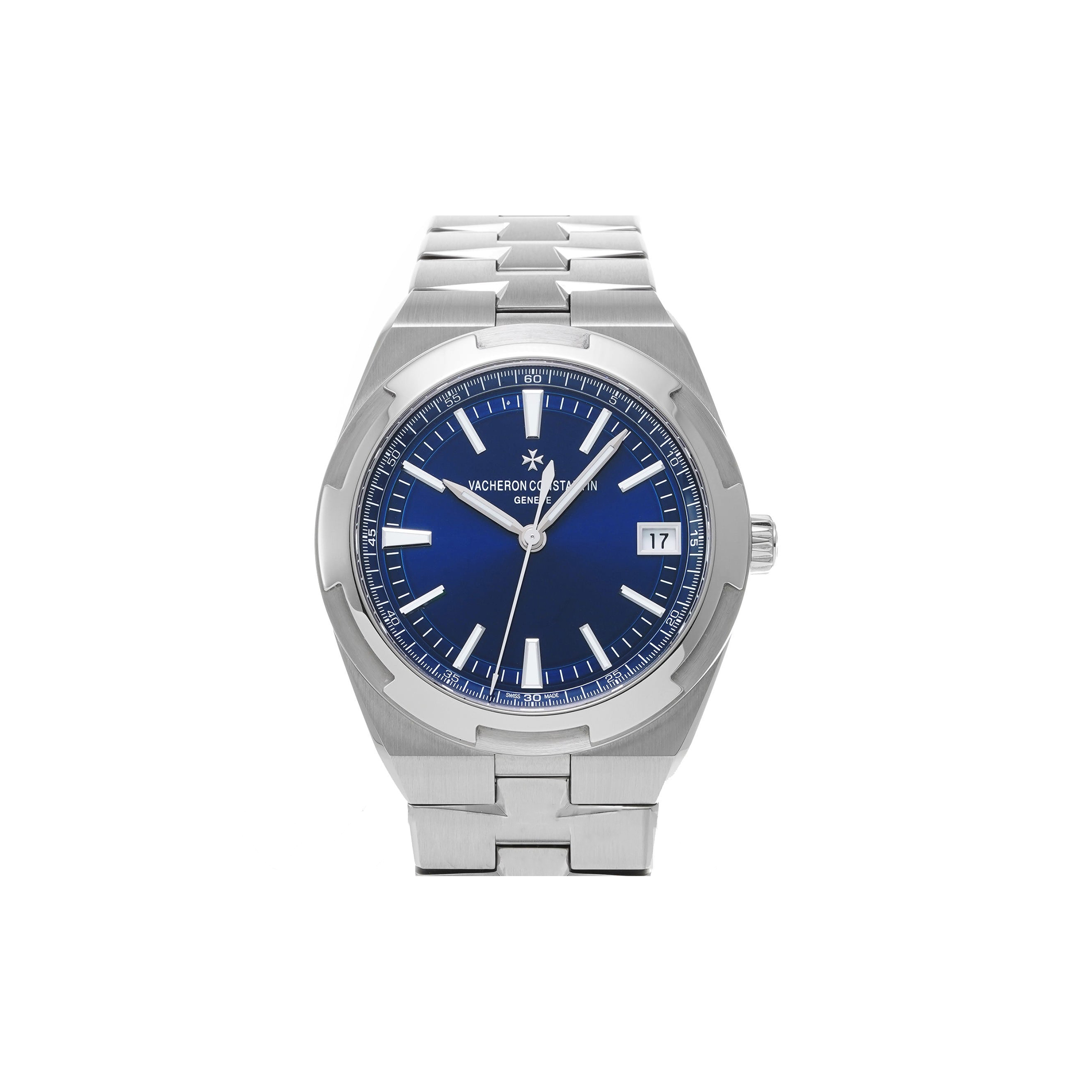 VACHERON CONSTANTIN OVERSEAS BLUE DIAL 41MM WATCH 4500V/110A-B128